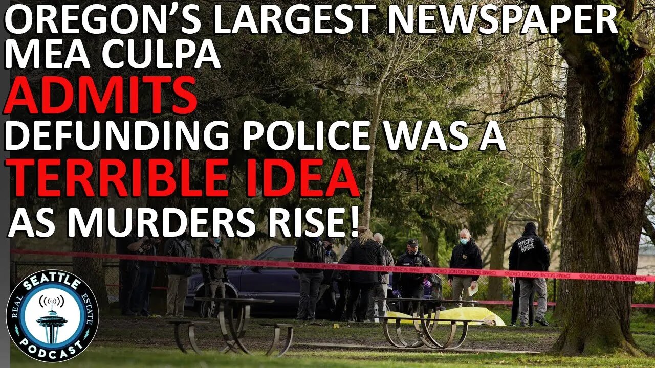 Oregon's Largest Newspaper Admits Defunding Police Was A Terrible Idea As Homicides Skyrocket