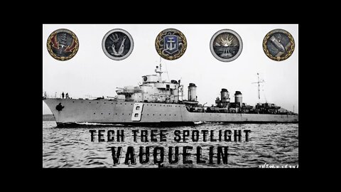 World of Warships Legends Tech Tree Spotlight: Vauquelin Kraken