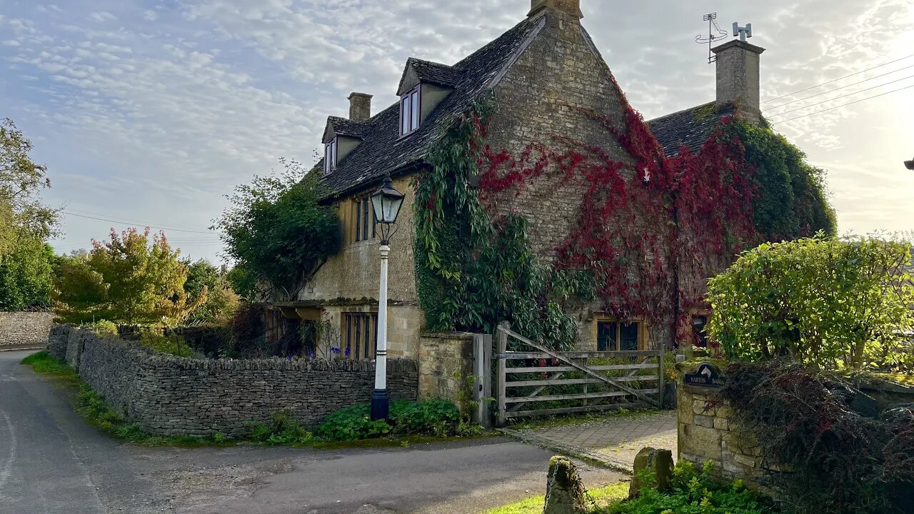 Condicote, ENGLAND - Small English Village, Early Morning Walk