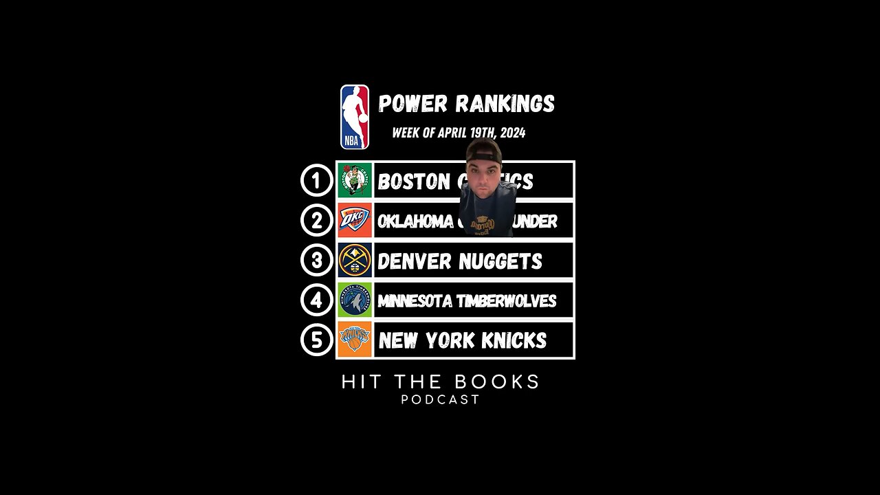 The NBA Power Rankings are in! The NBA Playoffs are right around the corner. 🏀🏆