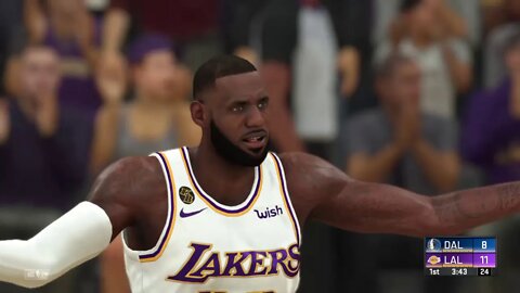 NBA 2K20 Mavericks Game 33