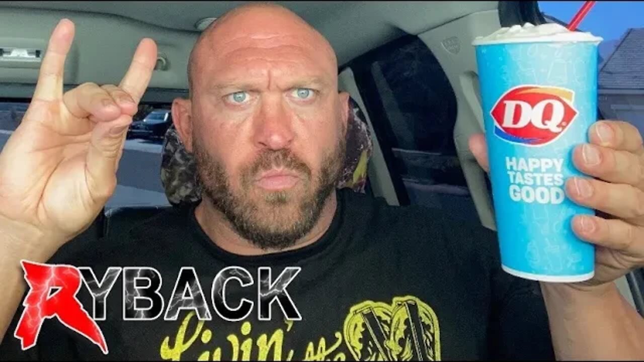 Dairy Queen DQ Pinata Party Blizzard Food Review Ryback Dessert in the Desert