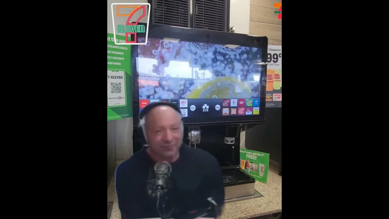 7-ELEVEN Short Review Fountain Drinks On Full Artistic Display #instafood #vlog #youtuber #short