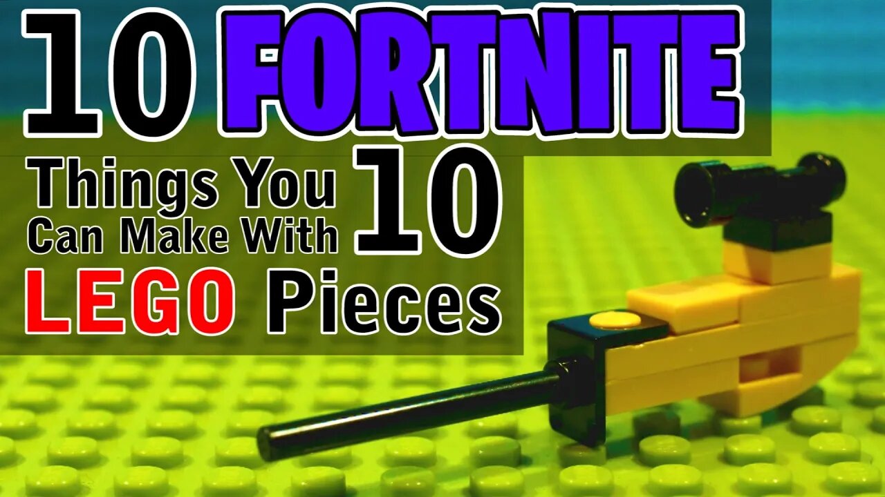 10 Fortnite Things You Can Make With 10 Lego Pieces