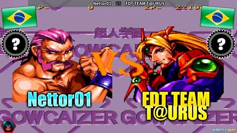 Voltage Fighter: Gowcaizer (Nettor01 Vs. FDT TEAM T@URUS) [Brazil Vs. Brazil]