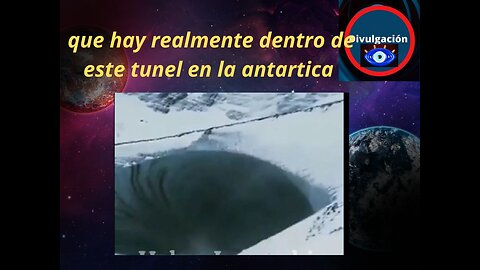 que hay realmente dentro de este tunel enla antartida