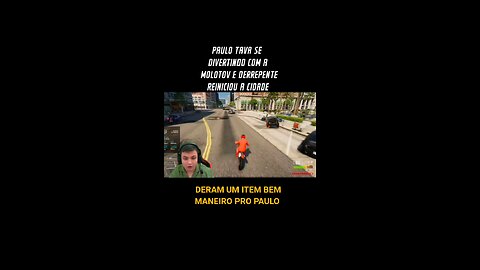 PAULO TAVA SE DIVERTINDO QUANDO DERREPENTE ISSO ACONTECEU