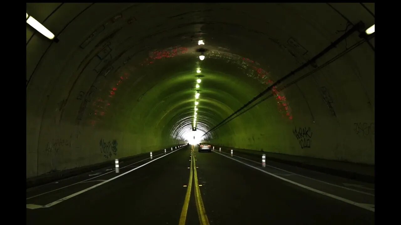 2nd street tunnel Downtown Los Angeles