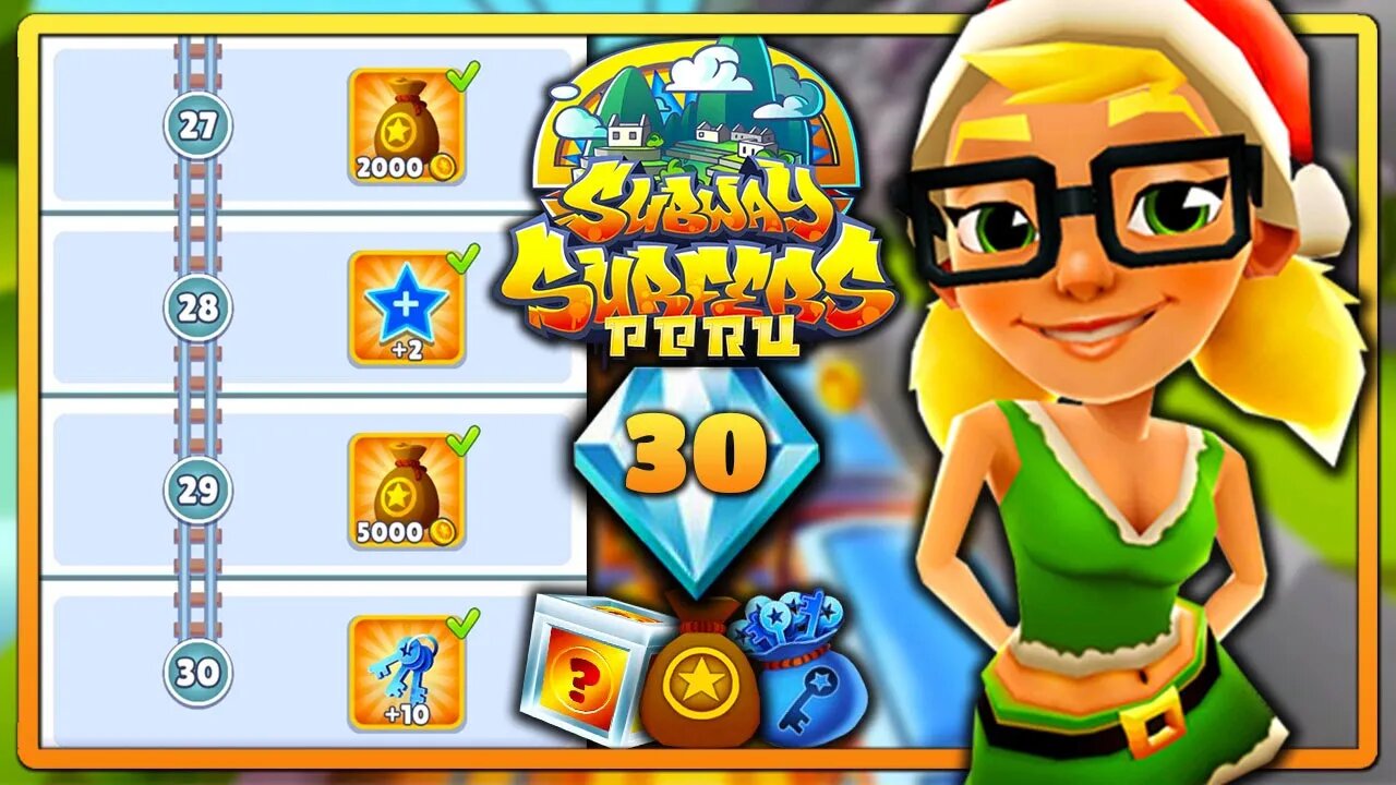 Subway Surfers Peru 2020 | Caçada Sazonal até o Nível 30