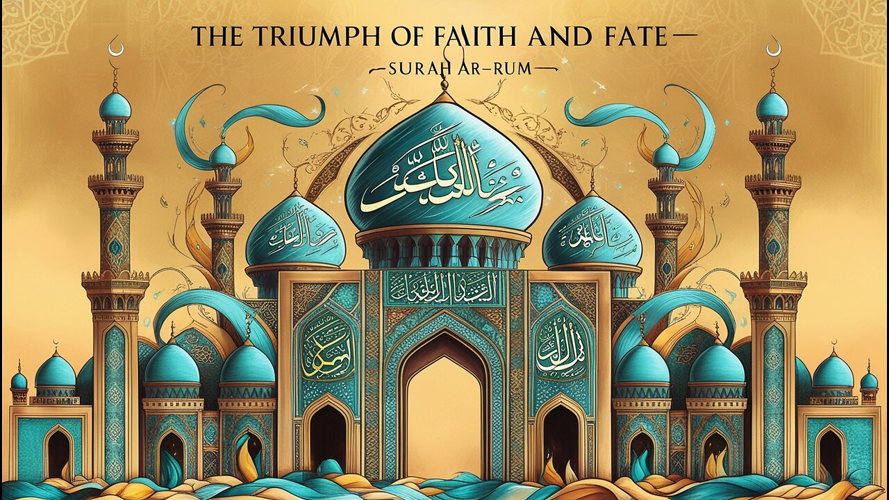 Surah Ar-Rum: Triumph of Faith and Fate Islamic religion