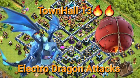 Clash Of Clans Electro Dragon Attacks