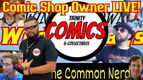 Trinity Comics Owner Armando Salinas LIVE! State Of The Industry. Winding Down Wednesdays