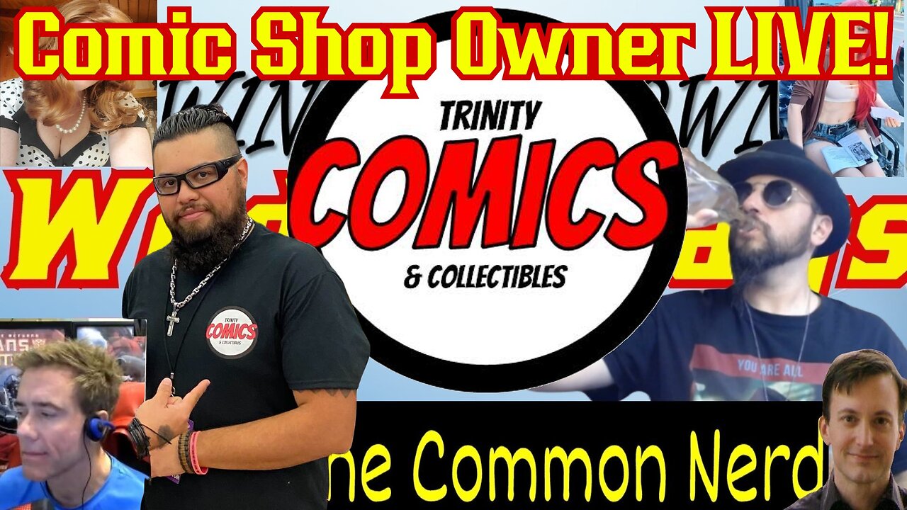 Trinity Comics Owner Armando Salinas LIVE! State Of The Industry. Winding Down Wednesdays