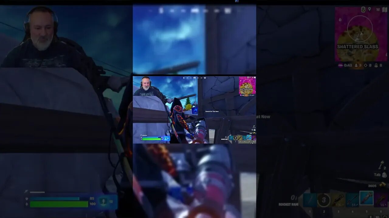 "Outrunning the Sweats to Victory" #fortnite #ytshorts