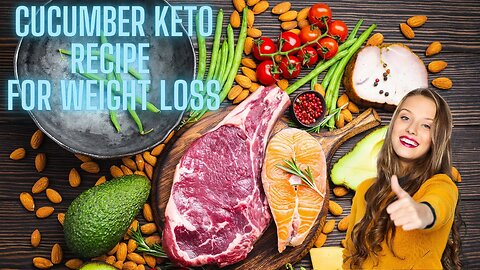 How to Lose Weight with Cucumber l Cucumber and Shrimp Salad l Keto Recipe l Diet Recipe