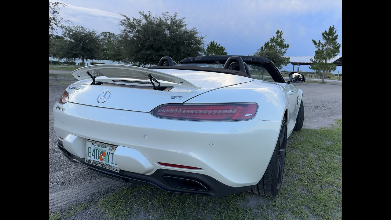 Mercedes AMG GT exhaust