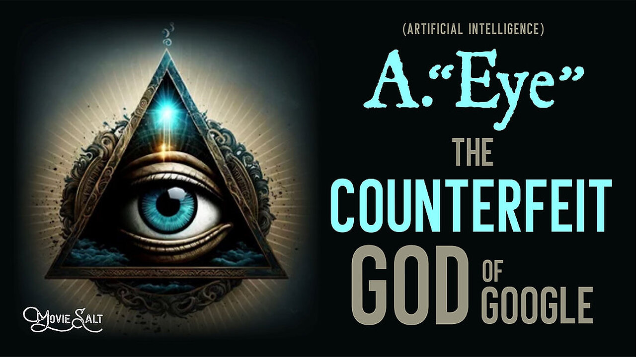 A."Eye" - (Artificial Intelligence) - The Counterfeit GOD of GOOGLE