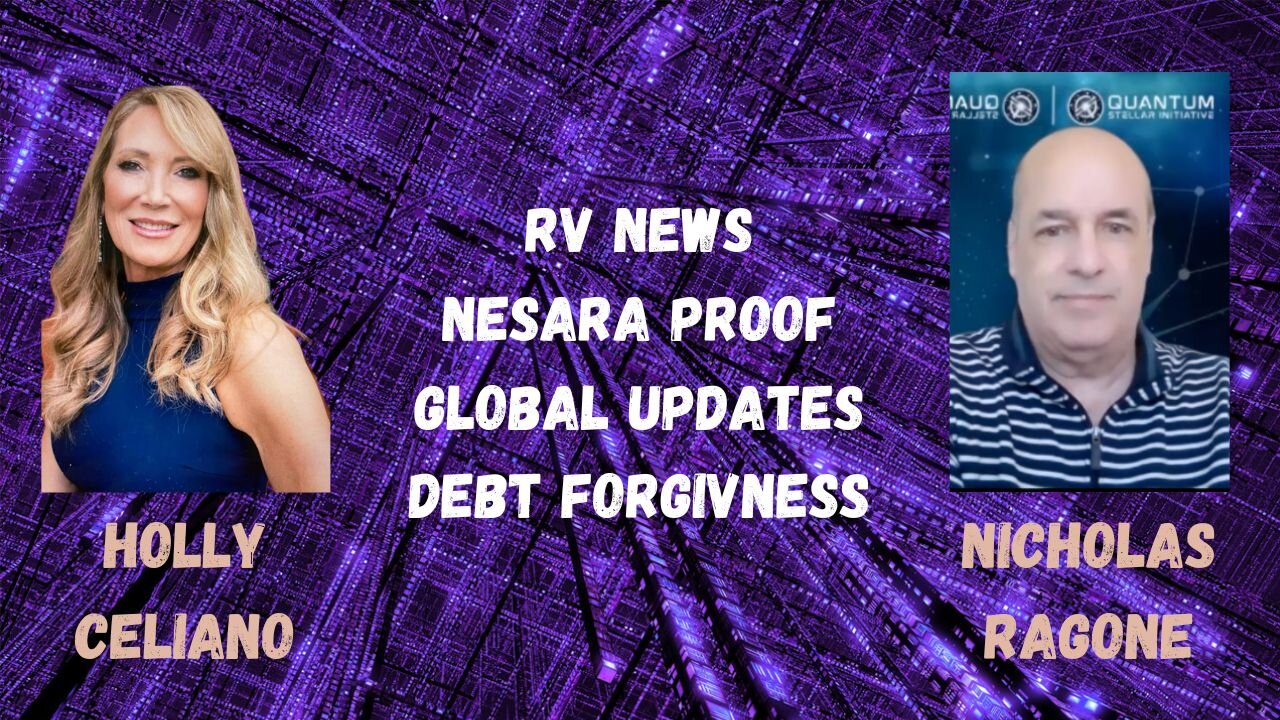 Holly Celiano & Nicholas Ragone Discuss Latest RV Updates & Nesara Has Been Cracked & Proven