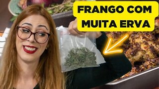 FRANGO COM TEMPERO DE ERVAS