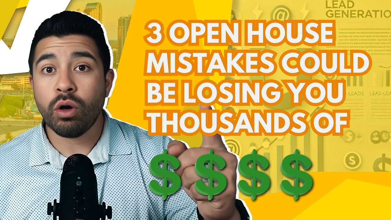 Master Open Houses by Avoiding These 3 Common Mistakes