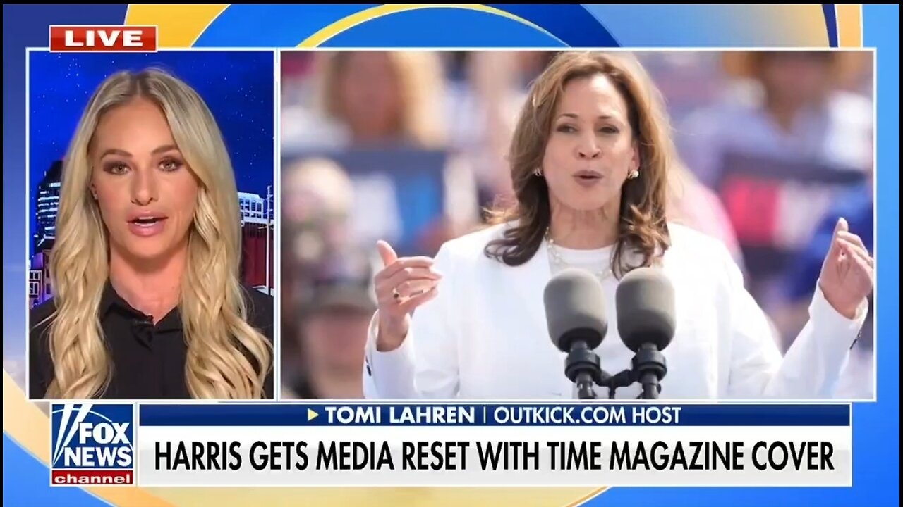 Tomi Lahren: The Media Is Doing Kamala's Work