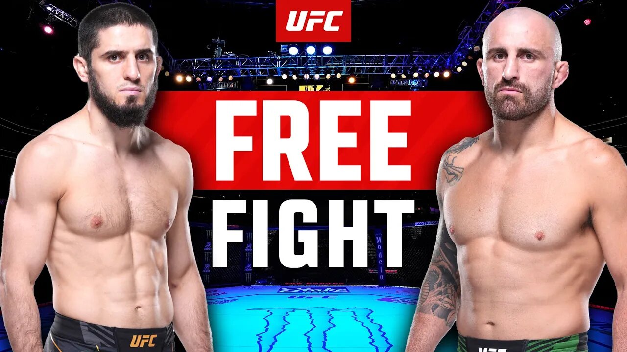 Islam Makhachev vs Alexander Volkanovski | FREE FIGHT | UFC 294