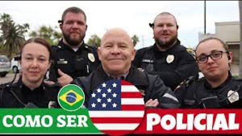 Como ser POLICIAL nos Estados Unidos legalmente em 2022