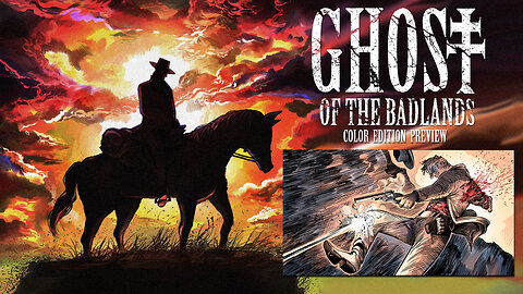 Flipping Through My New Comic! (Ghost of the Badlands - Color Edition)