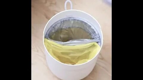 Smart Bathroom Trash Can Electronic Kitchen Trash Bin Waterproof Smart Home Dustbin Kitchen #shorts