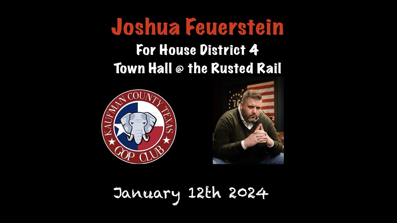 Joshua Feuerstein - Town Hall - Texas HD 4