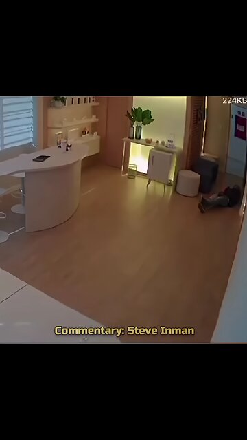 Another criminal is instantly converted into a holey man.