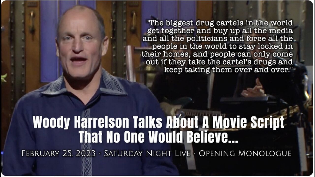 Woody Harrelson Talks About A Movie Script That No One Would Believe...