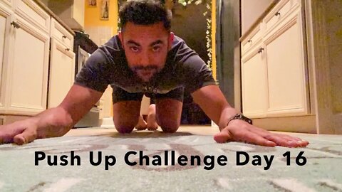 Push Up Challenge Day 16 | 1600/3000