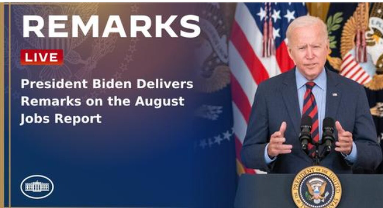 President Biden Delivers Remarks on the August Jobs Report