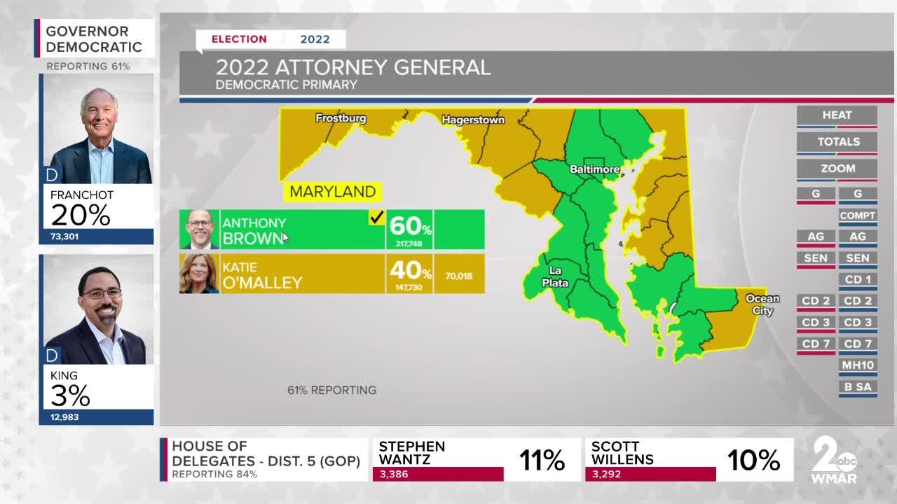 Anthony Brown wins Democratic Primary for Maryland Attorney General