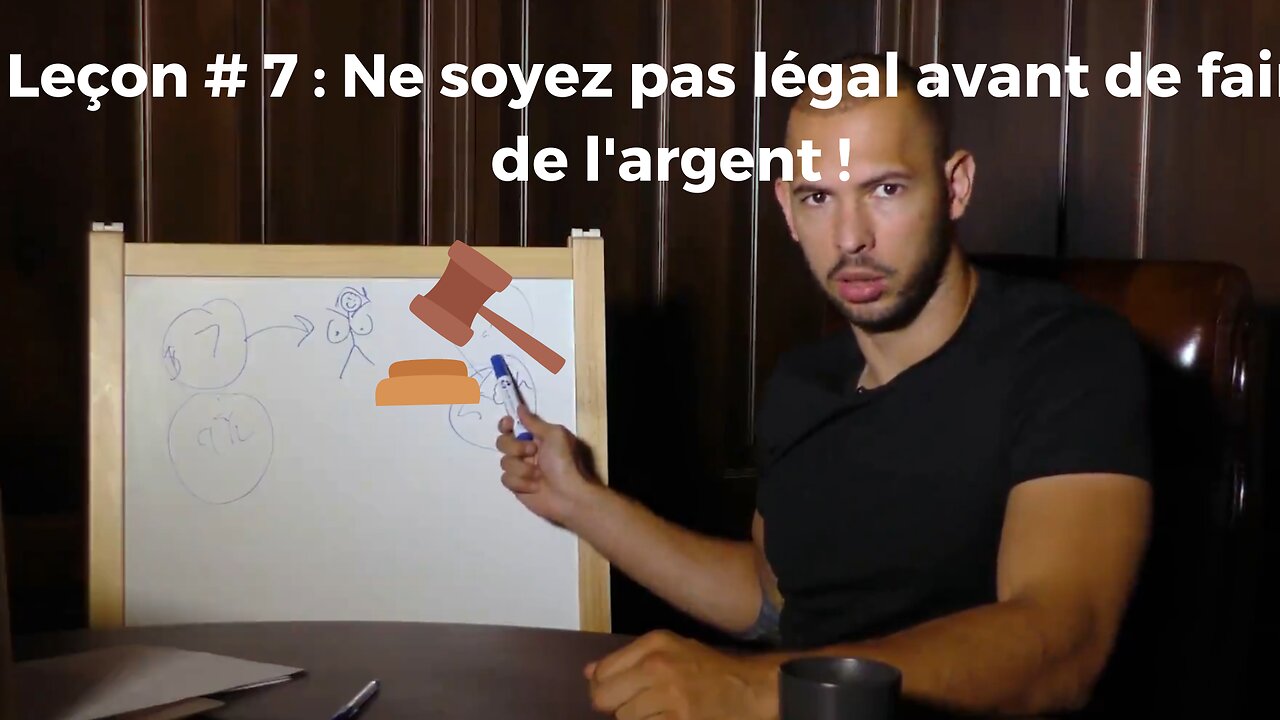 Leçon # 7 : Ne soyez pas enregistrés aux taxes avant de faire de l'argent !