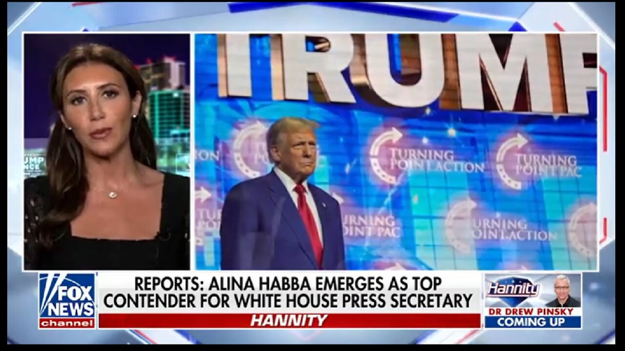 ALINA HABBA DISCUSSES POSSIBLE PICK FOR PRESS SECRETARY