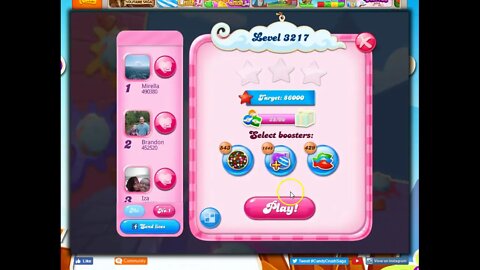 Candy Crush Level 3217 Talkthrough, 12 Moves 0 Boosters