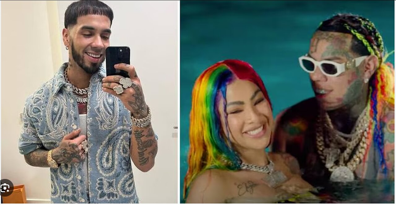 6ix9ine Challenges Anuel to a FADE over Smashing his WIFE! Finesse2tymes, O3 Greedo Snitchin?