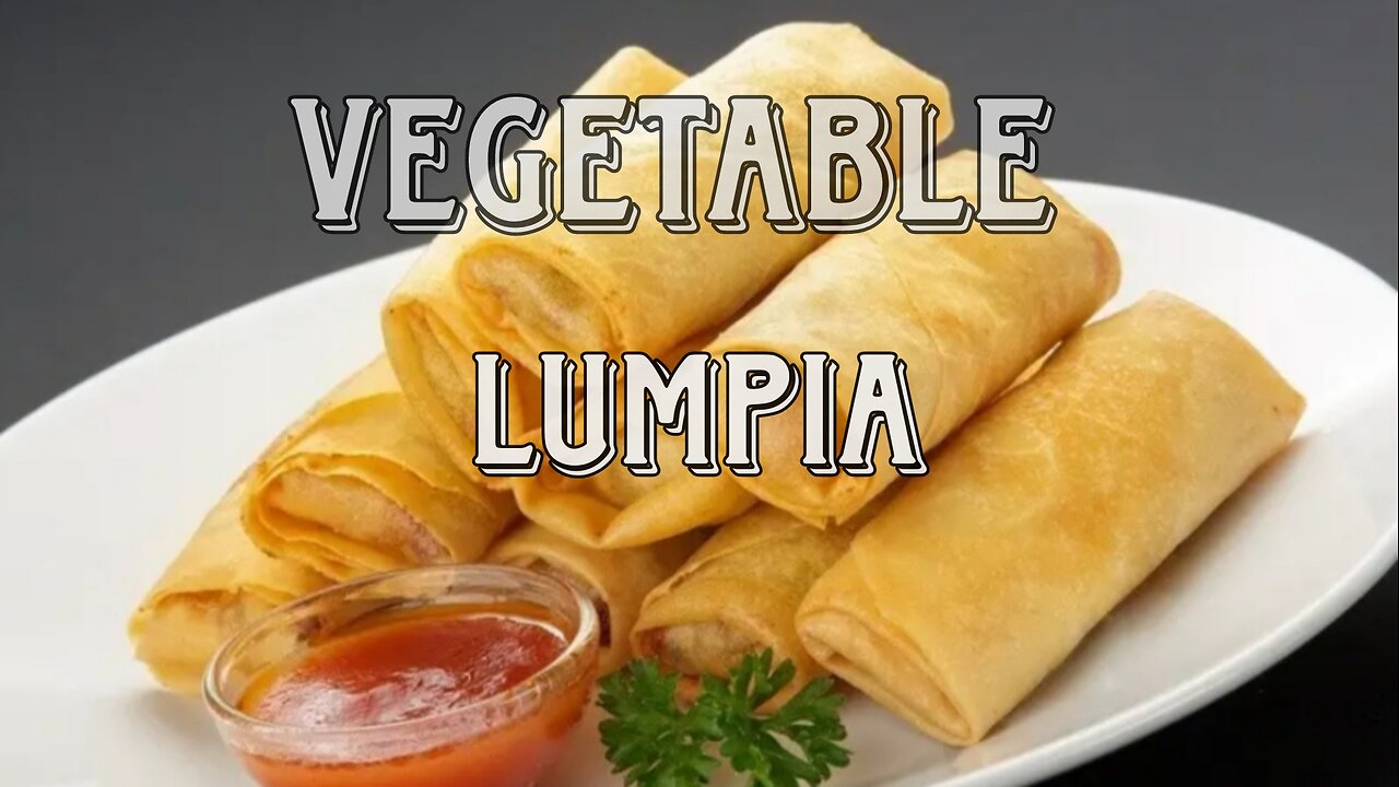 Vegetables lumpia