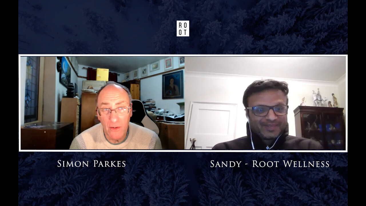 Simon Parkes Speaks With Sandy - Root Wellness