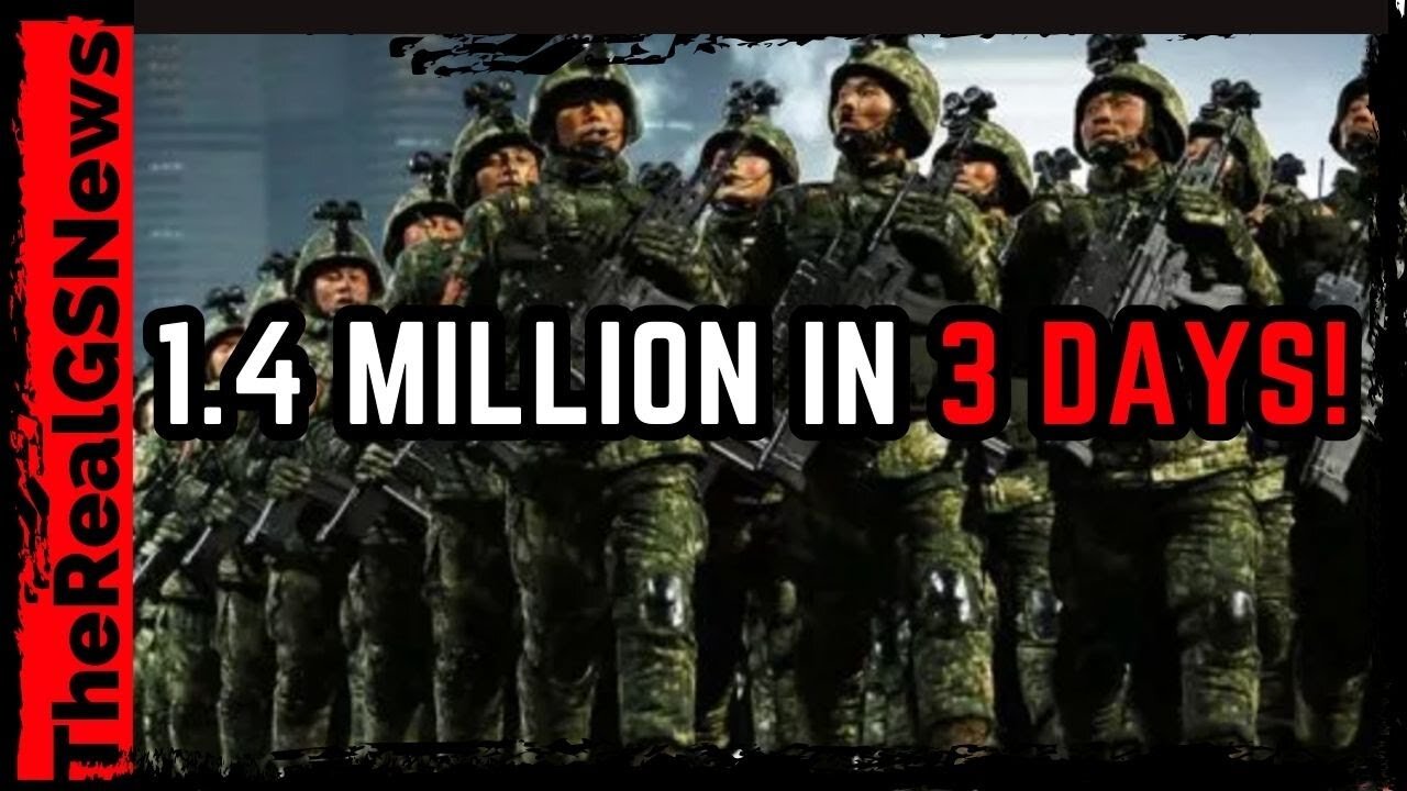 BREAKING!! ⚠️ US IS DONE - 1.4 MILLION JOINED THE ARMY THIS WEEK - EVACUATION ORDER