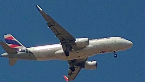 Airbus A320 PR-TYU coming from Salvador to Fortaleza