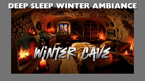 Deep Sleep in a Cozy Winter Cave