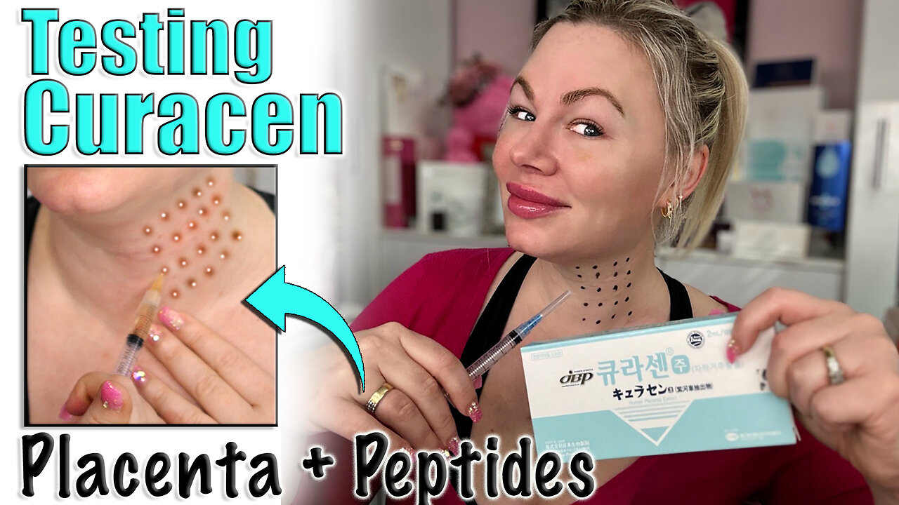 Testing Curacen Placenta Neck Meso Therapy, AceCosm| Code Jessica10 saves You Money!