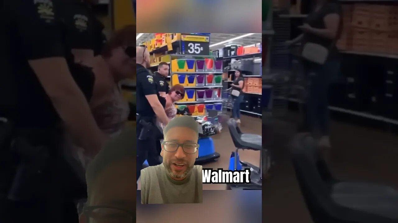 Walmarts be like #walmart #cop #walmarthaul