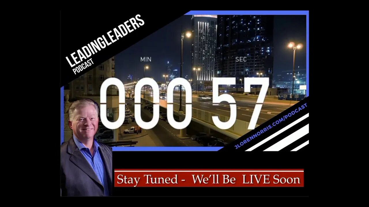 #LEADINGLEADERSPODCAST With J Loren Norris Live