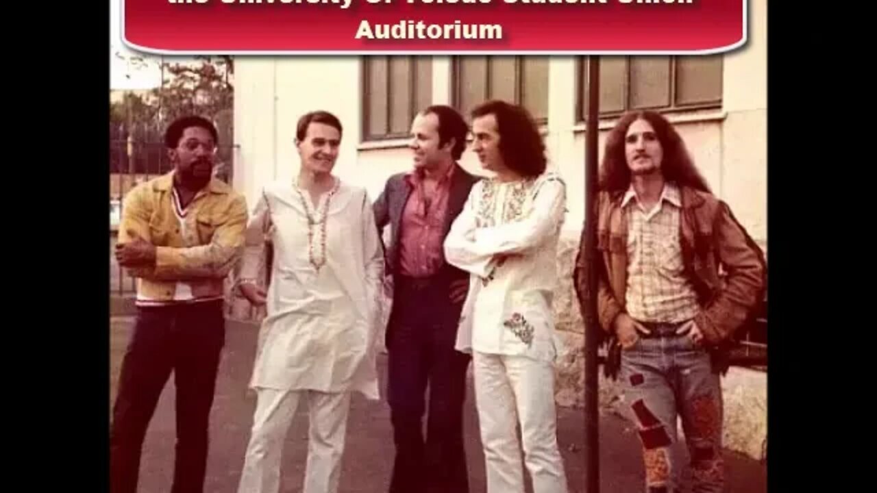 Mahavishnu Orchestra @ the University Of Toledo Live 2/15/1973