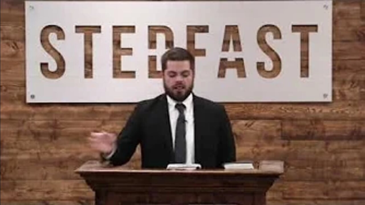 Day 1 of Creation (Light) - Pastor Jonathan Shelley | Stedfast Baptist Church