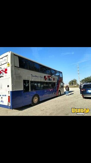 Volvo Leyland Olympian 80-Passenger Diesel Double-Decker Bus Mobile Biz Unit for Sale in Arizona